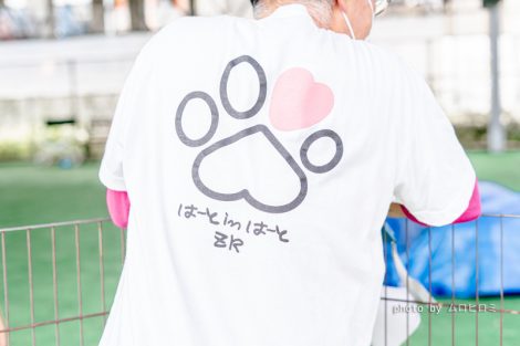 はーとinはーとTシャツ