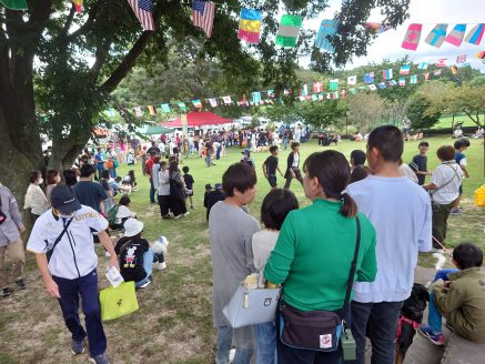 動物愛護フェスティバルのイベント風景