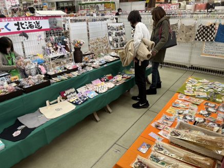 物販イベントの様子