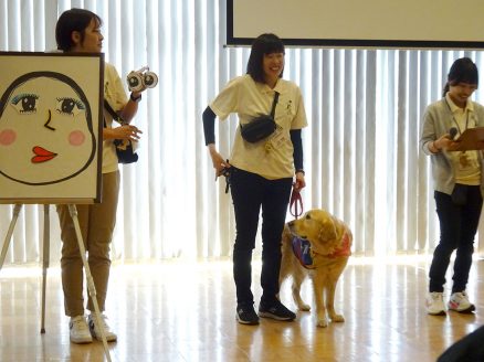 介助犬PR犬によるゲーム