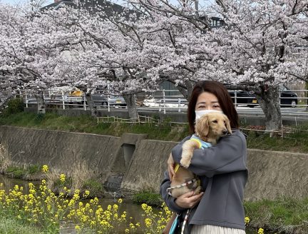 里親さんでもあるハッチママは頼もしいボランティアスタッフ