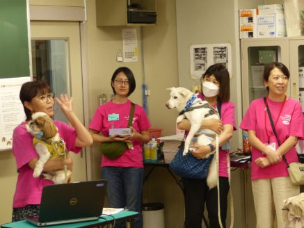 保護犬について小学生向けワークショップ