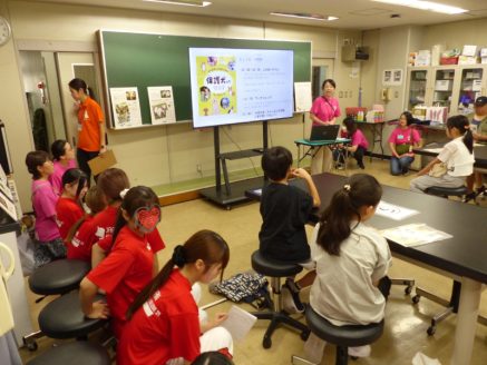 保護犬について小学生向けワークショップ