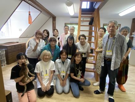 保護猫の預かりさん同士の交流