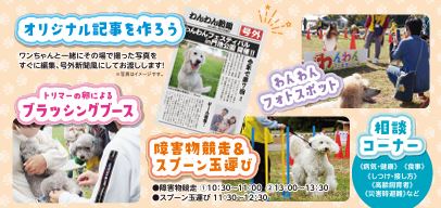 わんわんフェスティバルチラシ