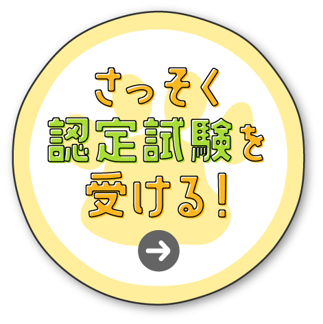 さっそく認定試験を受ける！